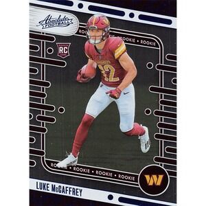 2024‎ Panini Absolute #176 Luke McCaffrey
